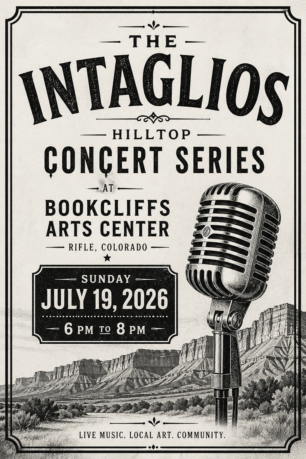 Bookcliffs Arts Center 07-19-2026
